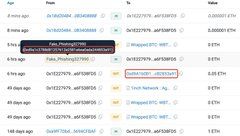 【实时分析】这位因网络钓鱼攻击而损失了 1,155 $WBTC（7100 万美元）的人正在从诈骗者那里收到了退款。到了目前为止，已退还 4,676 $ETH（1420 万美元）。ethersc